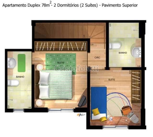 Conheça 78m2 duplex superior do empreendimento - Fachada - East Side Condominium Club - 20 - 5 78m2 duplex superior - 5