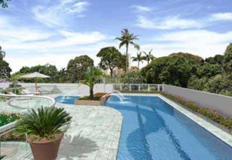 Conheça Piscina adulto com raia e deck do empreendimento - Fachada - Condomínio Edifício The Symbol Perdizes - 44 - 3 Piscina adulto com raia e deck - 3