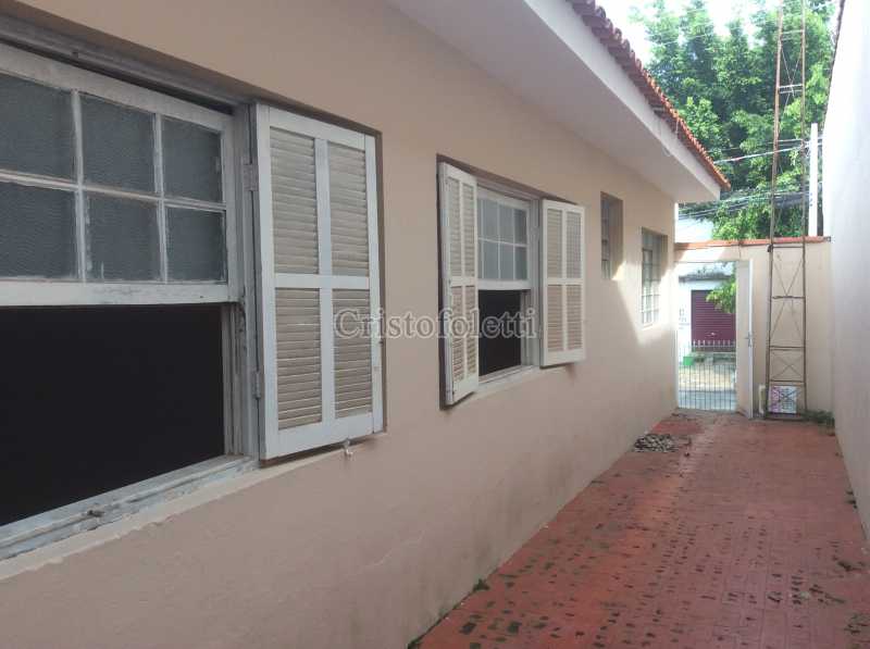 Conheça Fachada lateral do imóvel - Casa 2 dormitórios para alugar Vila São José Itu - ISLO0102 - 4 Fachada lateral - 4