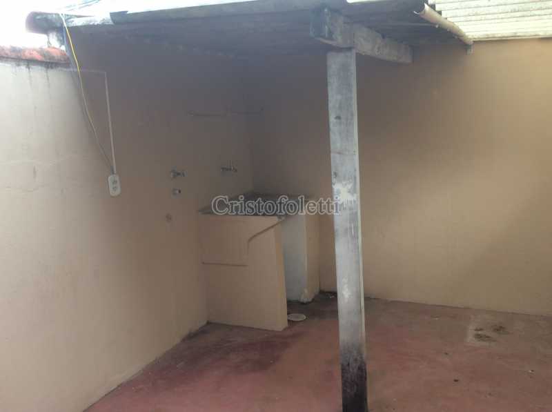 Conheça Terraço / lavanderia do imóvel - Casa 2 dormitórios para alugar Vila São José Itu - ISLO0102 - 9 Terraço / lavanderia - 9