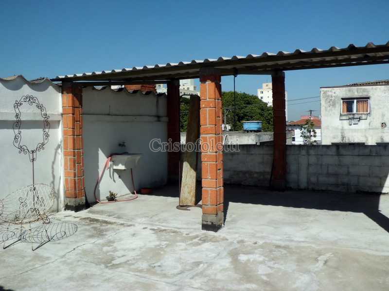 Conheça terraço superior do imóvel - Apartamento duplex com salão e vista privilegiada ao lado do metrô e centro de convenções imigrantes - ISLO0056 - 13 terraço superior - 13