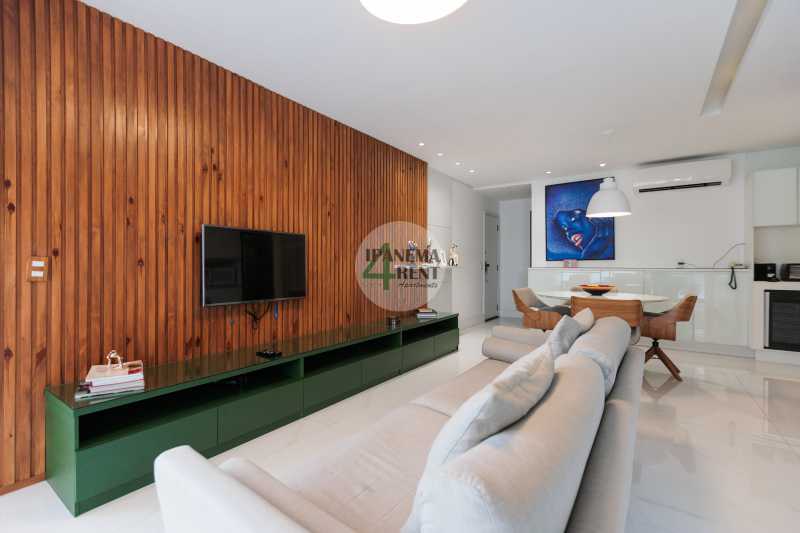 Conheça 05 do imóvel - Ipanema Tower Residencial, melhor localização de Ipanema, apartamento padrão, composto por sala com varanda. - IPV2015 - 5 05 - 5