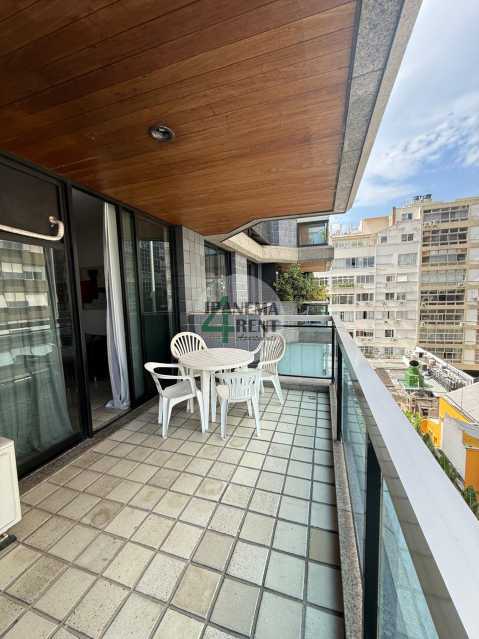 Conheça 04. do imóvel - Ipanema Tower Residencial Apartamento mobiliado com varanda em localização nobre - IPF2089 - 4 04. - 4