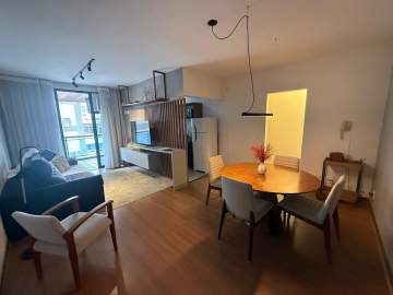 Ótima localização - Ipanema Tower Residencial Apartamento mobiliado com varanda em localização nobre - IPF2091