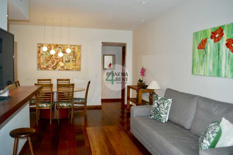 Conheça 02 do imóvel - Exclusivo apartamento para locação anual em uma das localizações mais nobres de Ipanema. - IPF2092 - 2 02 - 2