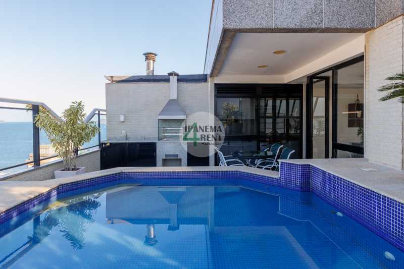 Conheça 104 do imóvel - Cobertura Duplex, três suítes, totalizando três banheiros, uma cozinha, duas salas, sendo as duas com sacada. - IPF3045 - 29 104 - 29