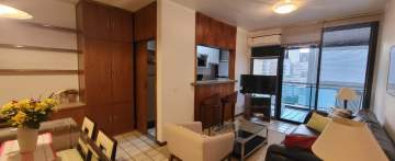 Documentação OK. - Ipanema Tower Residencial Apartamento mobiliado com varanda em localização nobre - IPV2248