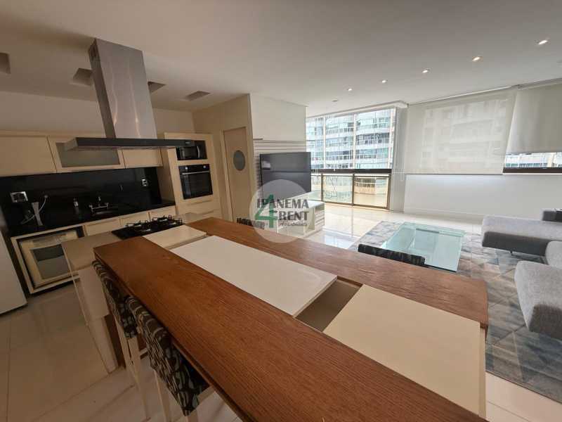 Conheça 06. do imóvel - Apartamento mobiliado com vista para o mar na Barra da Tijuca - IP2116 - 6 06. - 6