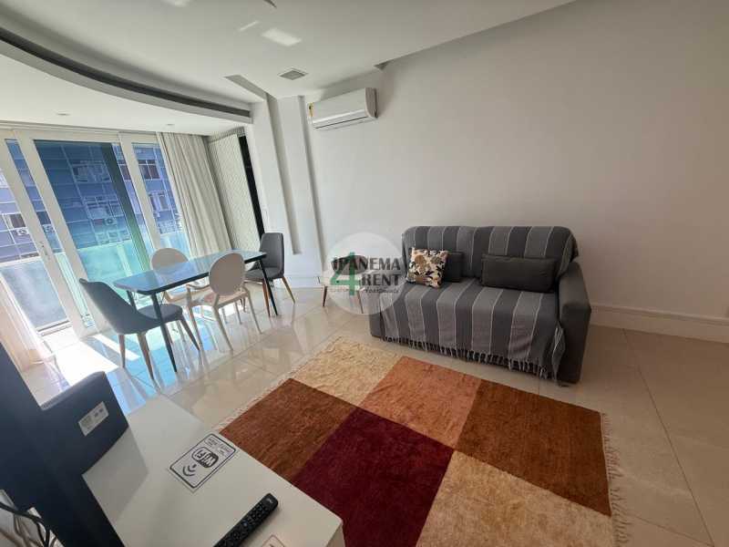 Conheça 02. do imóvel - Apartamento de 60 m², um quarto, cozinha americana, banheiro, internet wi-fi, ar condicionado, varanda e uma vaga de garagem - IPF1048 - 2 02. - 2