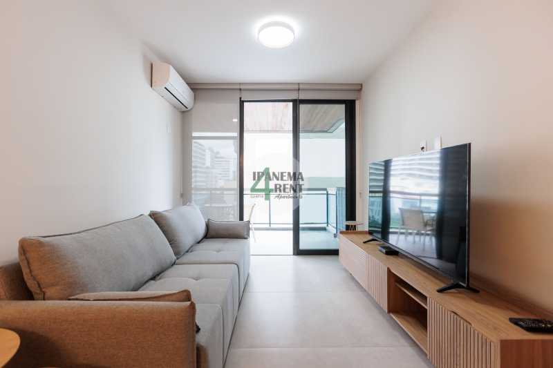 Conheça 02 do imóvel - Ipanema Tower Residencial, melhor localização de Ipanema, apartamento padrão, composto por sala com varanda. - IPF2027 - 2 02 - 2