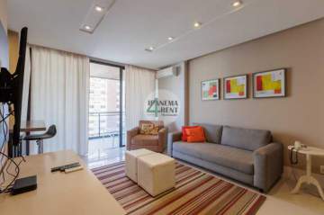 Ótima localização - Ipanema Tower residencial, melhor localização de Ipanema, apartamento padrão, composto por salão com varandão frontal com vista mar. - IPF2032