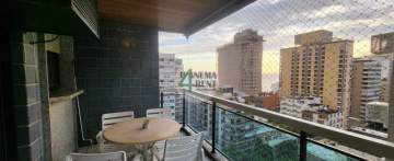 Documentação OK. - Ipanema Tower Residencial Apartamento mobiliado com varanda em localização nobre - IPF2065