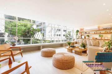Apartamento à venda Rua Sambaíba, Leblon, Rio de Janeiro - R$ 5.900.000 - SLI5101