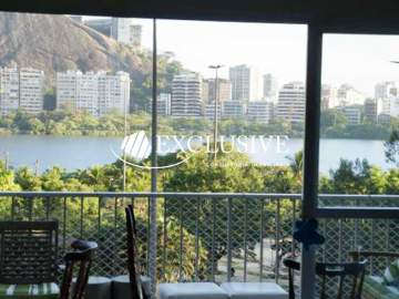 Apartamento à venda Avenida Epitácio Pessoa, Lagoa, Rio de Janeiro - R$ 2.300.000 - SL21007