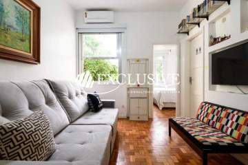 Apartamento à venda Avenida Bartolomeu Mitre, Leblon, Rio de Janeiro - R$ 780.000 - SL1818