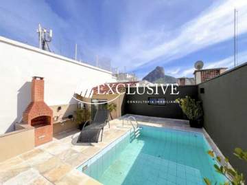 Cobertura à venda Avenida Bartolomeu Mitre, Leblon, Rio de Janeiro - R$ 5.050.000 - COBI0286