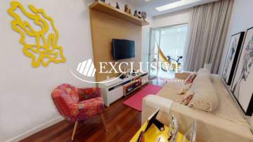 Apartamento à venda Avenida Alexandre Ferreira,Lagoa, Rio de Janeiro - R$ 1.200.000 - SL1822