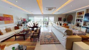 Apartamento à venda Praça Benedito Cerqueira,Lagoa, Rio de Janeiro - R$ 3.950.000 - SL5299