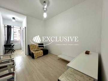 Apartamento à venda Rua Antônio Parreiras, Ipanema, Rio de Janeiro - R$ 600.000 - SL1943