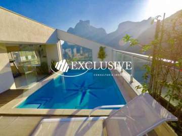 Cobertura à venda Estrada da Gávea,São Conrado, Rio de Janeiro - R$ 4.500.000 - COB0341