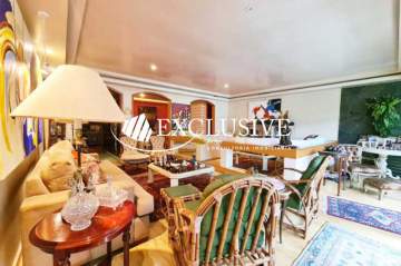 Apartamento à venda Estrada da Gávea,São Conrado, Rio de Janeiro - R$ 2.650.000 - SL5444