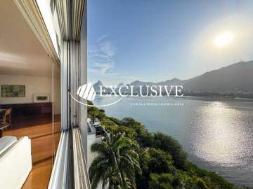 Apartamento à venda Avenida Epitácio Pessoa, Lagoa, Rio de Janeiro - R$ 5.900.000 - SL5456
