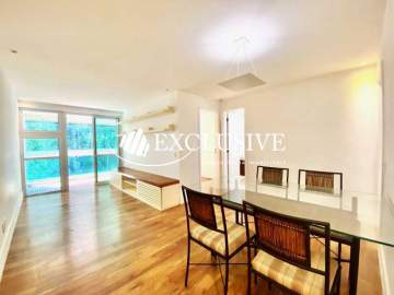 Apartamento à venda Rua Marquês de São Vicente, Gávea, Rio de Janeiro - R$ 1.550.000 - SL21655