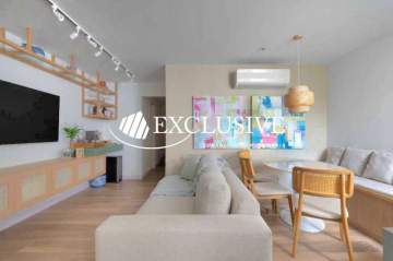 Apartamento à venda Avenida Bartolomeu Mitre, Leblon, Rio de Janeiro - R$ 1.900.000 - SLI21680