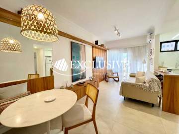 Flat à venda Rua Dias Ferreira, Leblon, Rio de Janeiro - R$ 1.780.000 - SL110074