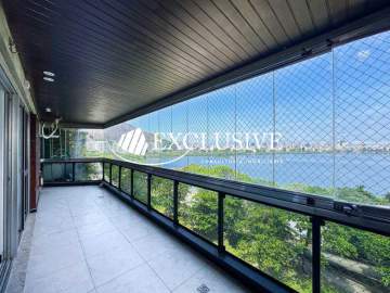 Apartamento para venda e aluguel Avenida Epitácio Pessoa, Lagoa, Rio de Janeiro - R$ 3.850.000 - SL40266