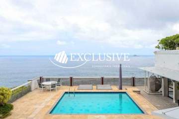 Casa em Condomínio à venda Avenida Niemeyer, São Conrado, Rio de Janeiro - R$ 9.500.000 - SL40288