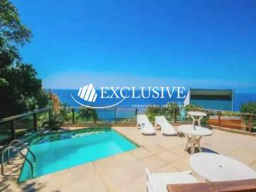 Casa em Condomínio à venda Avenida Niemeyer, São Conrado, Rio de Janeiro - R$ 4.200.000 - SL40289