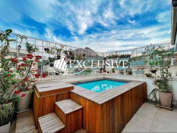 Cobertura à venda Rua Marquês de São Vicente, Gávea, Rio de Janeiro - R$ 3.950.000 - COB0551