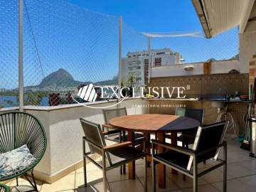 Cobertura à venda Avenida Alexandre Ferreira, Lagoa, Rio de Janeiro - R$ 2.560.000 - COB0589