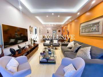 Apartamento à venda Rua Baronesa de Poconé, Lagoa, Rio de Janeiro - R$ 1.990.000 - SL40480
