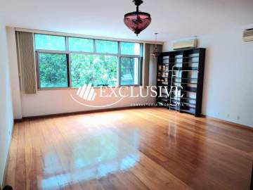Apartamento à venda Avenida General San Martin, Leblon, Rio de Janeiro - R$ 3.550.000 - SL31495