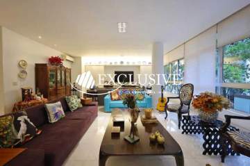 Apartamento à venda Rua General Venâncio Flores, Leblon, Rio de Janeiro - R$ 5.900.000 - SL40482