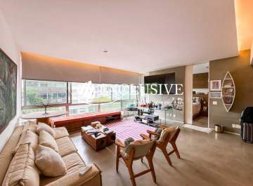 Apartamento à venda Avenida Bartolomeu Mitre, Leblon, Rio de Janeiro - R$ 5.890.000 - SLI40500