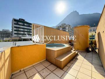 Cobertura à venda Rua Custódio Serrão, Lagoa, Rio de Janeiro - R$ 1.290.000 - COB0683