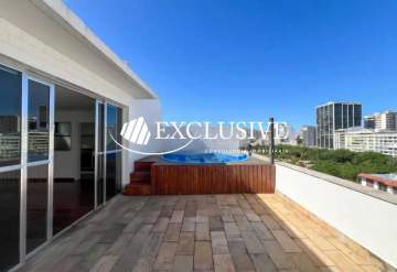 Cobertura à venda Rua Barão da Torre, Ipanema, Rio de Janeiro - R$ 5.900.000 - COBI0693