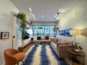 Apartamento à venda Avenida General San Martin, Leblon, Rio de Janeiro - R$ 2.790.000 - SLI31622