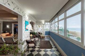 Apartamento à venda Avenida Atlântica, Copacabana, Rio de Janeiro - R$ 3.800.000 - SL31659