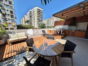 Cobertura à venda Rua Marquês de São Vicente, Gávea, Rio de Janeiro - R$ 3.200.000 - COB0722