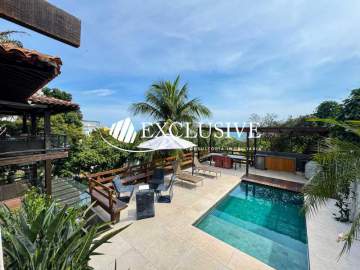 Casa em Condomínio à venda Rua Pascoal Segreto, Joá, Rio de Janeiro - R$ 4.500.000 - SLI40601