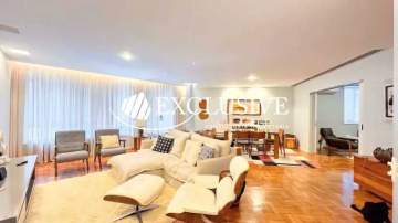 Apartamento à venda Rua Baronesa de Poconé, Lagoa, Rio de Janeiro - R$ 2.950.000 - SL40631