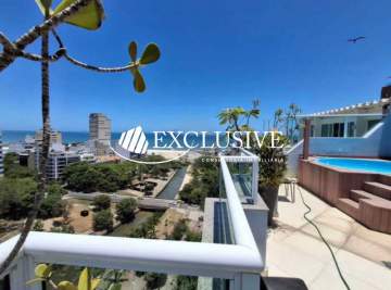 Cobertura à venda Avenida Borges de Medeiros, Leblon, Rio de Janeiro - R$ 7.000.000 - COB0799