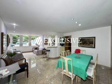 Apartamento à venda Avenida General San Martin, Leblon, Rio de Janeiro - R$ 2.750.000 - SL31946