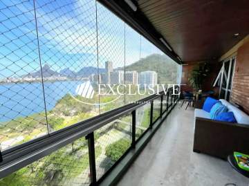 Apartamento à venda Avenida Epitácio Pessoa, Lagoa, Rio de Janeiro - R$ 4.750.000 - SL22194