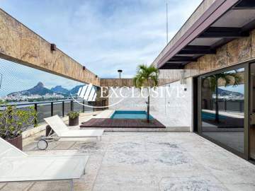 Cobertura à venda Avenida Epitácio Pessoa, Lagoa, Rio de Janeiro - R$ 12.900.000 - COB0830