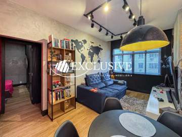 Apartamento à venda Rua Barata Ribeiro, Copacabana, Rio de Janeiro - R$ 1.200.000 - SL32022